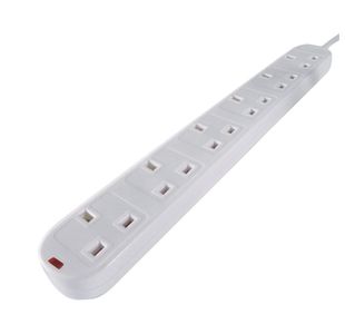 Connekt Gear 5M Pwr Ext Block 6 Skt