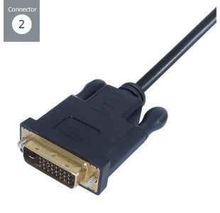 Connekt Gear Usb C-Dvi-D Cable 2M