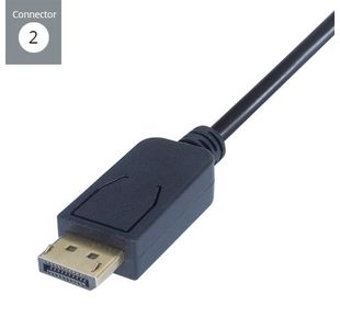 Connekt Gear Usb C-Dport Cable 2M
