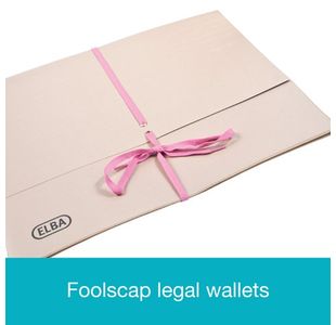 Elba Legal Wallet 75Mm Buff Pk25