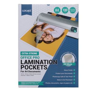 Concept Pkt.100 A4 250 Micron Office Pro