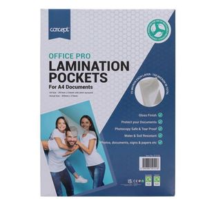 Concept Pkt.100 A4 150 Micron Laminating