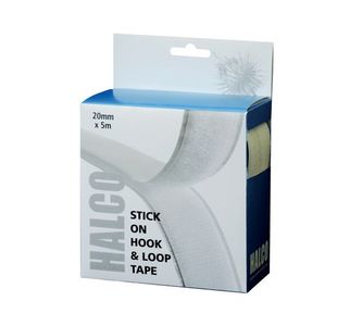 Halco Hook Loop Tape Roll 20Mmx5M