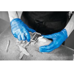 Shield Pf Vinyl Gloves M Pk100 Gd13