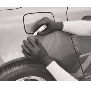 Handsafe Nitrile Gloves L Blk Pk100