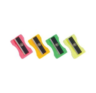 Plastic Sharpeners Pk100 Assorted