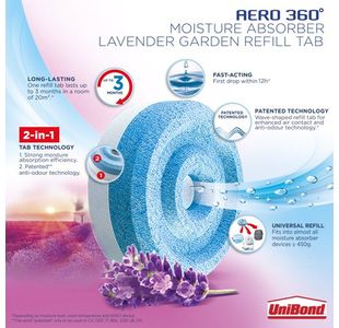Unibond Aero 360 L/Grdn Refills Pk2