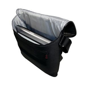 Monolith Laptop Messenger Bag Black