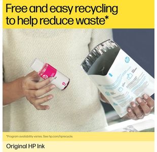 Hp 1Vu28Ae 31 Yellow Ink Bottle 8K