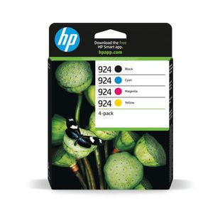 Hp 6C3Z1Ne No 924 Cmyk 4 Pack Inks