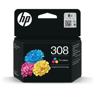 Hp 7Fp20Ue No 308 Tri Colour Ink 120 Pgs