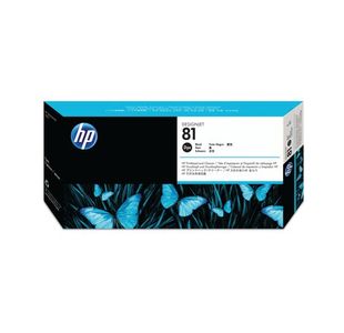 Hp 81 Designjet Dye Printhd/Clnr Blk