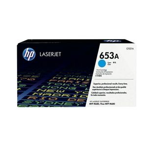 Hp Cf321A 653A Laserjet Cart 16.5K Cyan