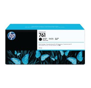 Hp 761 Ink Cart Matte Blk Cm997A