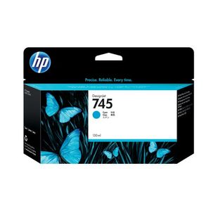 Hp F9J97A No 745 Cyan Ink 130 Ml