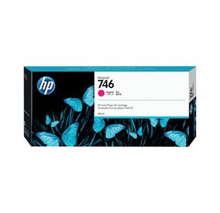 Hp P2V78A 746 Magenta Ink Cartidge 300Ml