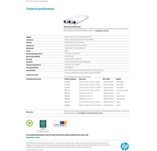 Hp Q1397A 80G/M2 914Mm X 45.7M White