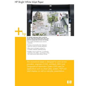 Hp Bright Wht Ijet Pap 594Mm 45M 90G