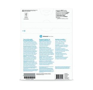 Hp Pht Ppr Glssy 250Gsm A4 25Sheets