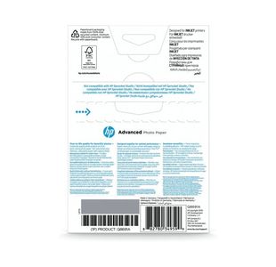 Hp Pht Ppr Glssy 250Gsm 25 Sheets