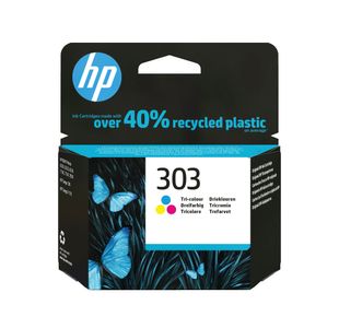 Hp T6N01Ae 303 Tri Colour Ink Cartridge