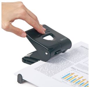 Rapesco 827 Black Metal 2 Holepunch