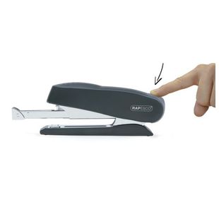 Rapesco Luna Half Strip Stapler Blk