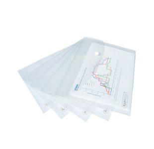 Eco Recyc Popp Wlt A5 Clear Pk5