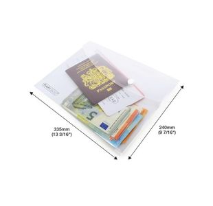 Eco Recyc Popp Wlt A5 Clear Pk5