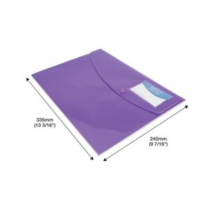 Eco Recyc Id Popp Wlt A4 Ast Pk5