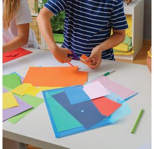 Eco Recyc Popp Wlt A4+ B/Blue Pk5