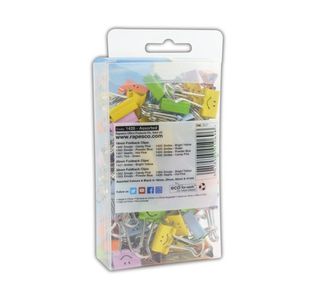 Rapesco Smiles 19Mm Fldbk Clip Pk80