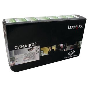 Lexmark Tnr Cart Rp 8K Blk C734A1Kg