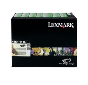 Lexmark Tnr Cart Rp Hy Blk 0X651H11E