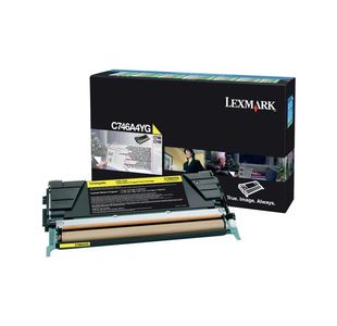 Lexmark Ylw Rtn Prog 7K Tnr C746A1Yg