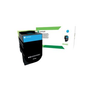 Lexmark Cyan Tnr Cart 1K Rp 80C20C0