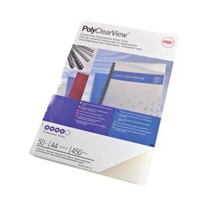Gbc Polyclearview A4 Bind Cover Pk50