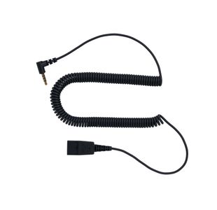 Jabra Qd To 2.5Mm Jack Coiled Cord