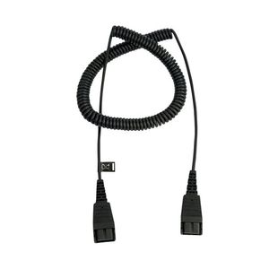 Jabra Qd To Qd Extn Cord 2M Coiled