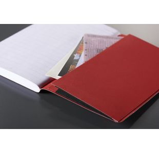 Black N Red Soft Cover Notebook A5
