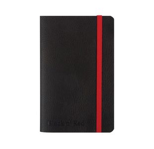 Black N Red Soft Cover Notebook A6