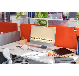Unilux Strata Desk Lamp White