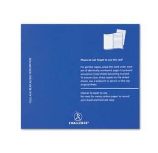 Challenge Dup Rcp Book 105X130Mm Pk5
