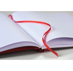 Black N Red Hb Ruled Notebook A4 Pk5