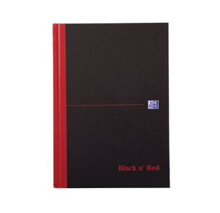 Black N Red A-Z Index Notebk A5 Pk5