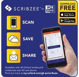 Oxford 4-Hole Refil Pad 160Pg A4 Pk5