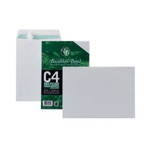 Basildon Bond C4 Pkt 120G White Pk50