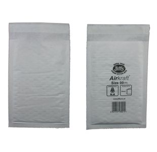 Airkraft 00 Bubble Bag Wht Pk200