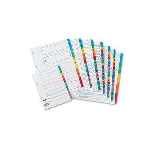 Concord Index 1-50 A4 Multicolour