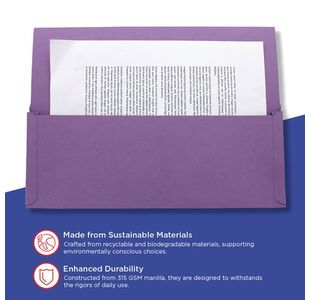 Exacompta Guildhall Pkt Wlt Mav Pk50